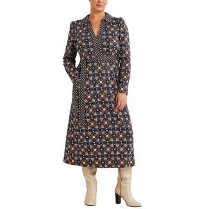 Boden Womens  Jersey Midi Shirt Dress
